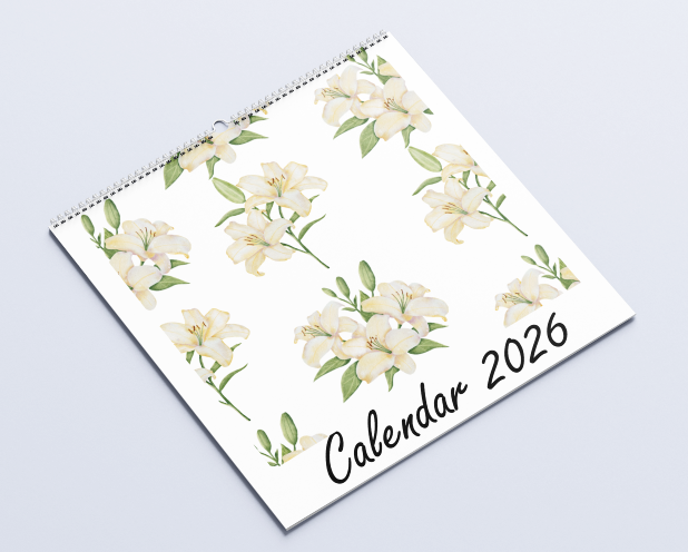 Christian A3 Wall Calendar 2026